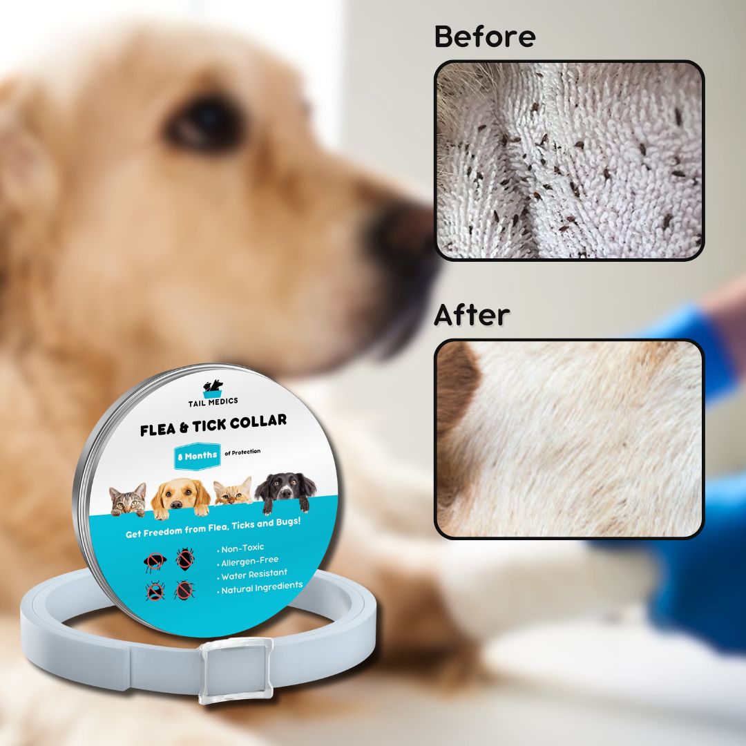 TailMedics™ Flea & Tick Collar - 8 Months Protection